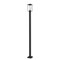 Z-Lite Sheridan 1 Light Outdoor Post Mounted Fixture, Black And Seedy 594PHMS-536P-BK - alternate 3